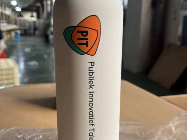 Thermosflessen met logo-bedrukking voor bedrijven — BPA-vrij SS304 staal